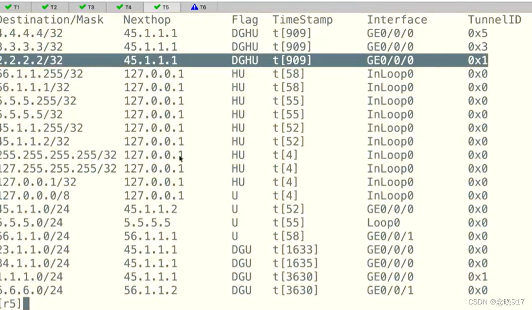 使用 MPLS 解决 BGP 的路由黑洞