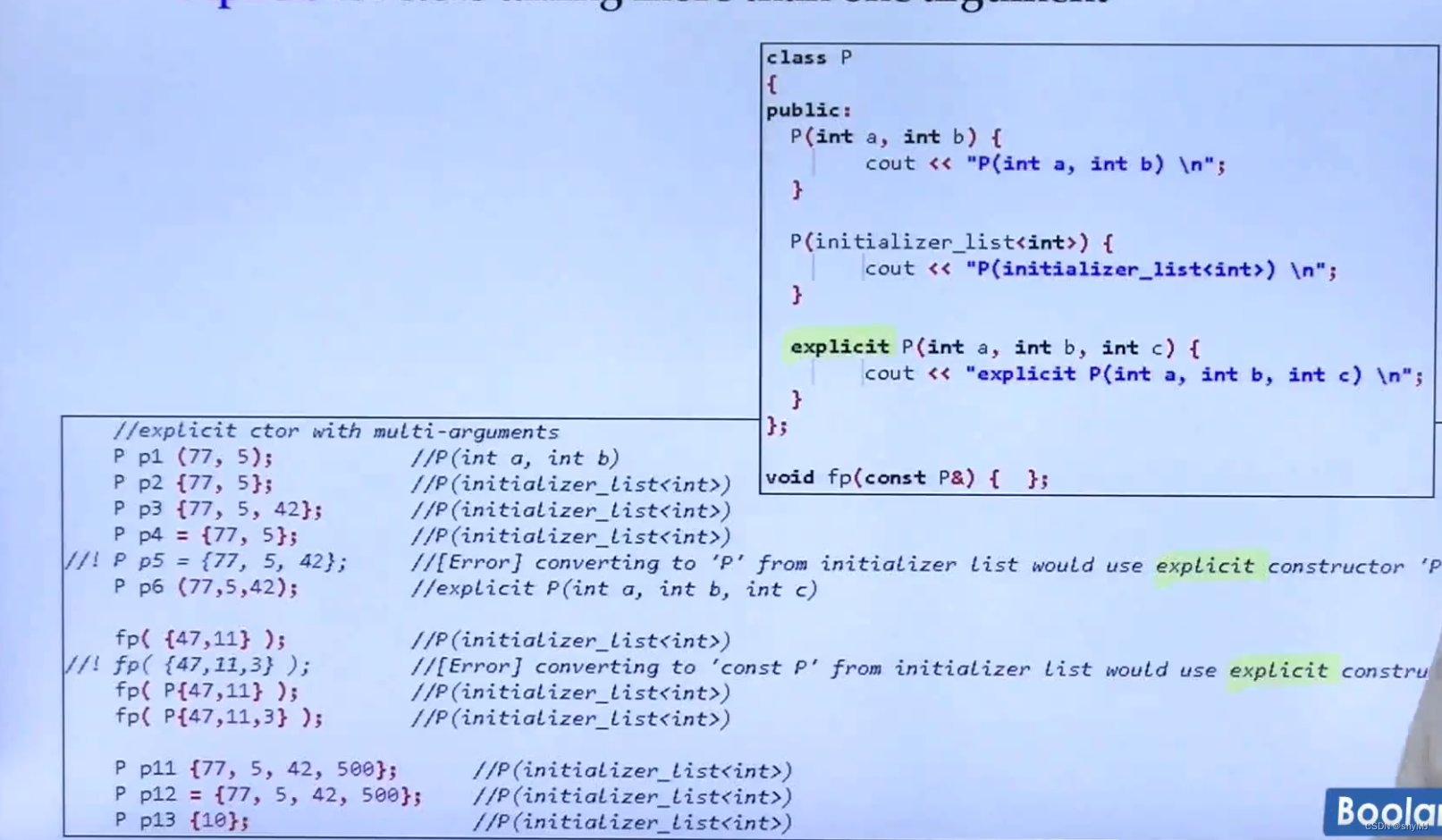 C++1114新标准——统一初始化（Uniform Initialization）、Initializer_list（初始化列表）、explicit