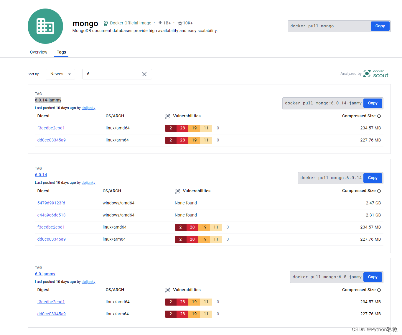 FastAPI+React全栈开发08 安装MongoDB