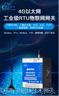 工业4G 物联网网关——机房动环监控系统应用方案介绍