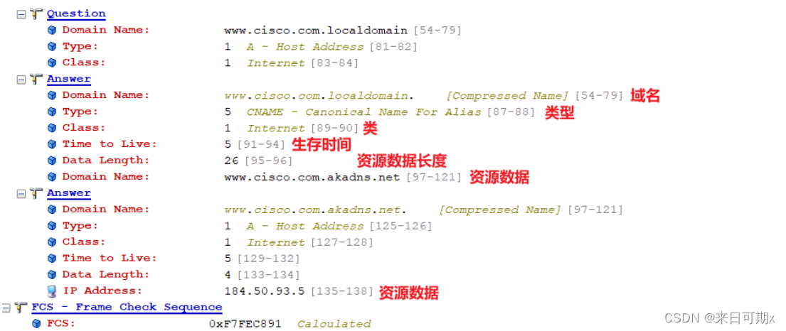 TCP/IP详解——DNS 流量分析