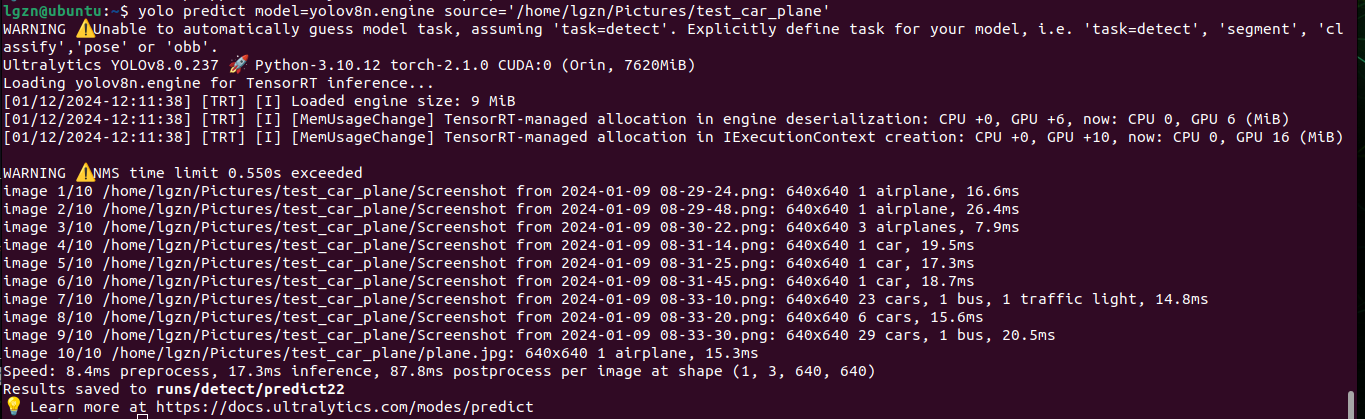 Jetson_yolov8_解决模型导出.engine遇到的问题、使用gpu版本的torch和torchvision、INT8 FP16量化加快推理