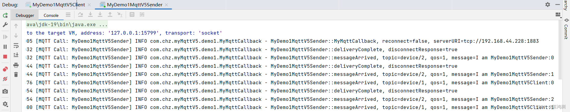 mqtt-emqx：paho.mqttv5的简单例子