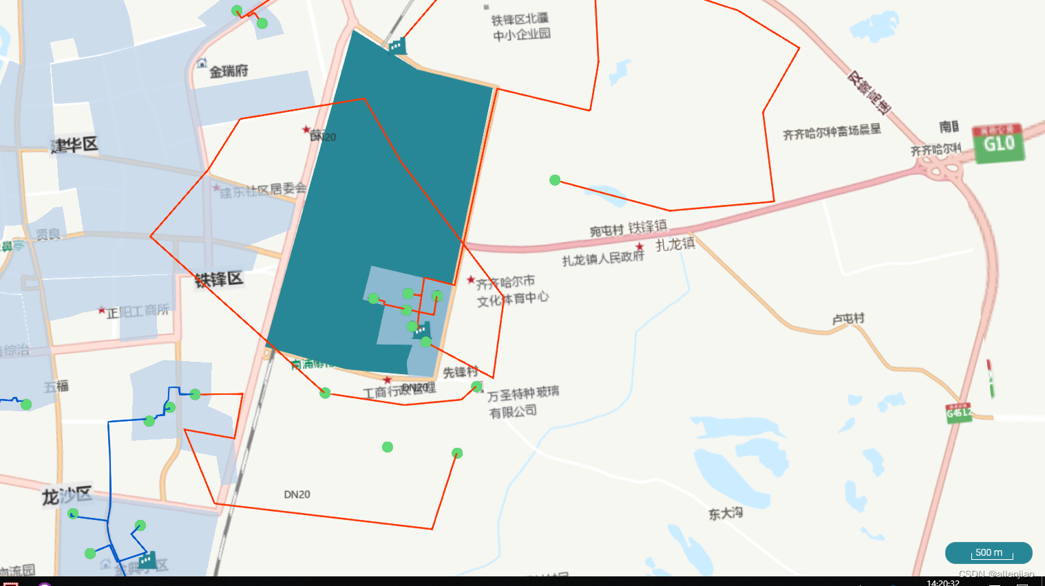 WebGIS管线在线编辑器(电力、水力、燃气、热力、热能管线)