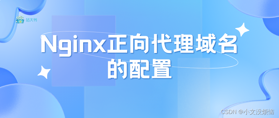 Nginx正向代理域名的配置