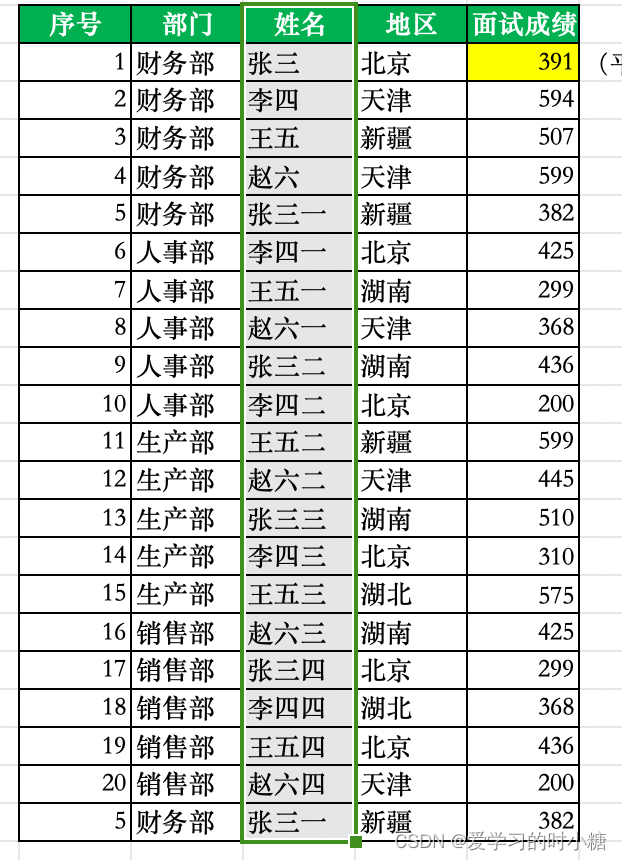 Excel——重复项处理