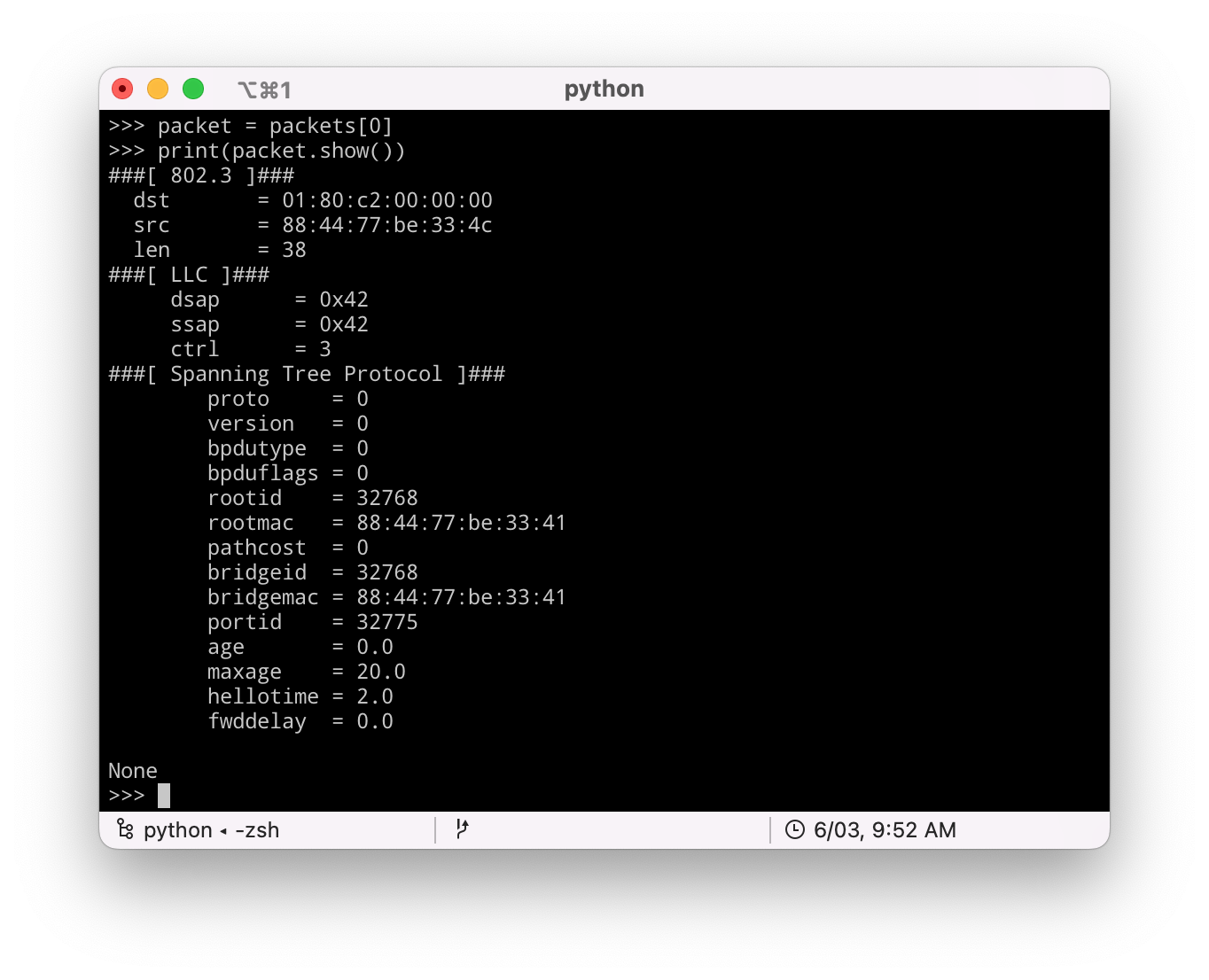 使用 Scapy 分析网络包：Python 网络编程的利器