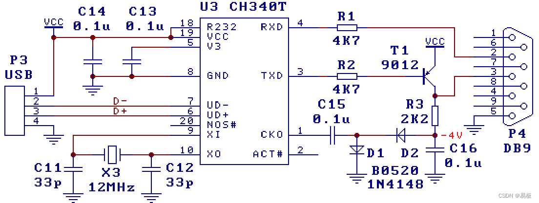 CH340T