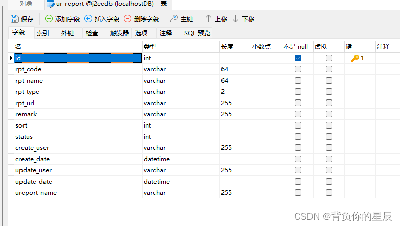 springBoot+ureport报表引擎