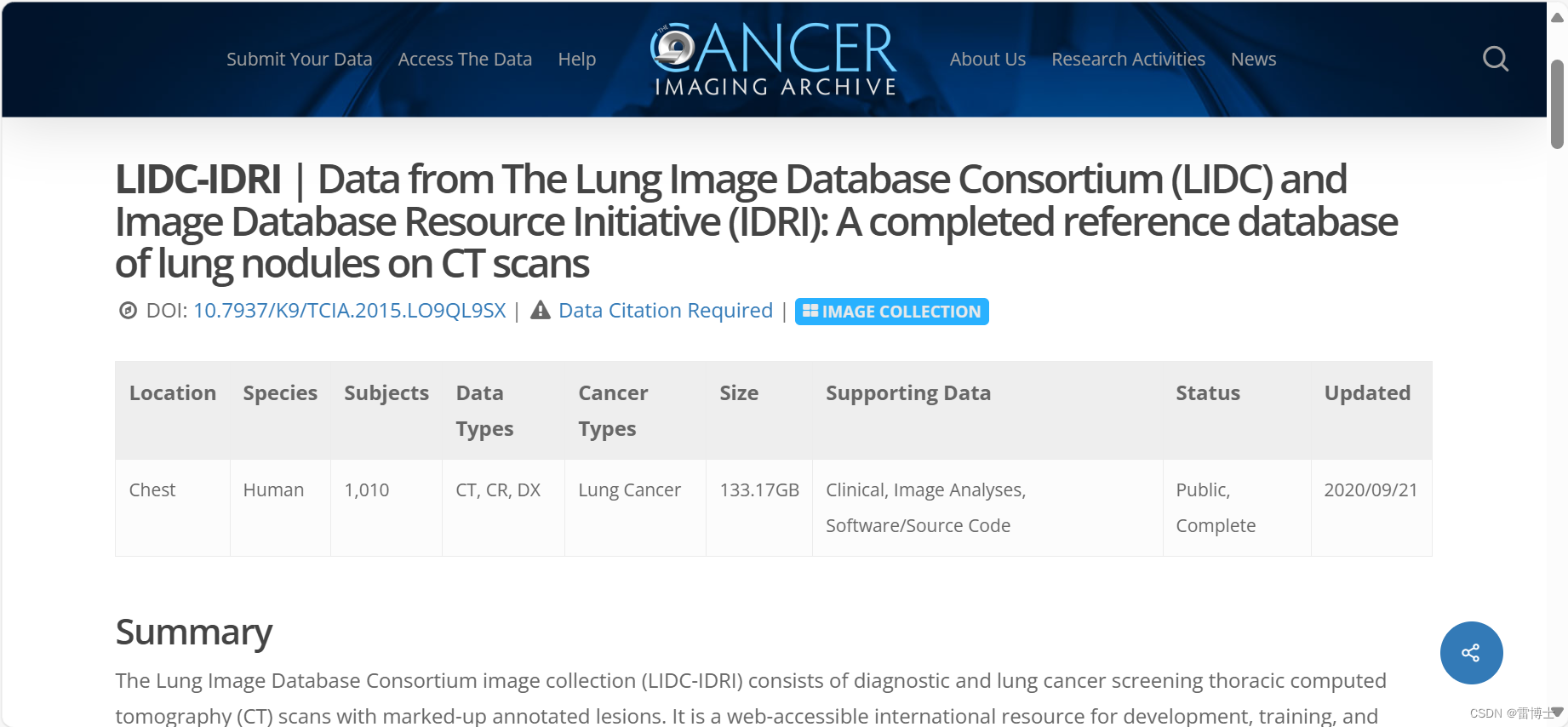 基于LIDC-IDRI肺结节肺癌数据集的放射组学机器学习分类良性和恶性肺癌（Python 全代码）全流程解析 （一） - 站长快讯 - 主机测评