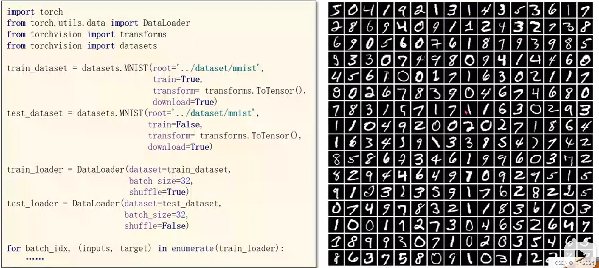 08 Dataset and DataLoader (加载数据集）