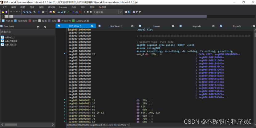 Hex-Rays IDA Pro V7安装教程 (交互式反汇编工具)