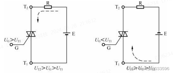 晶闸管电路符号图图片