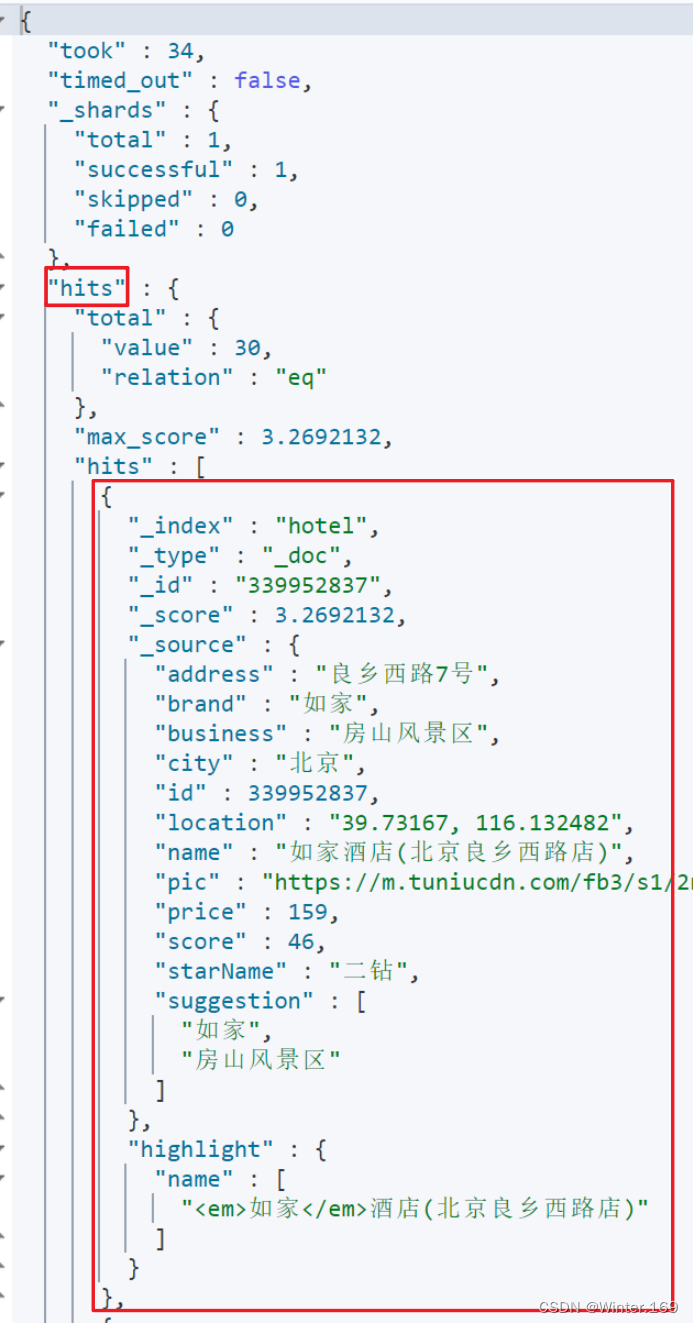 RestClient查询和结果处理的Java代码