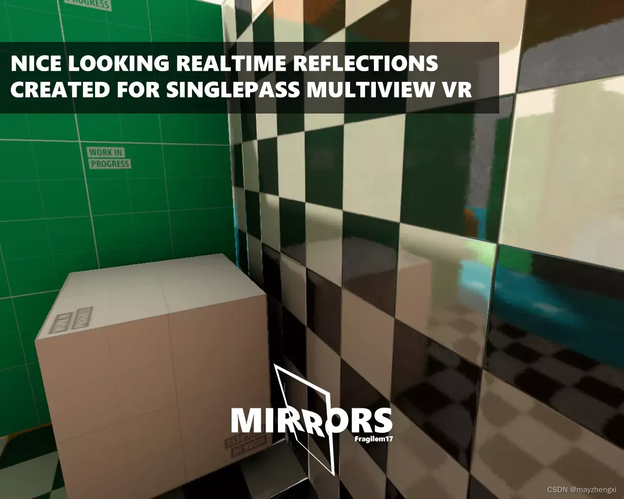 Mirrors and reflections for VR