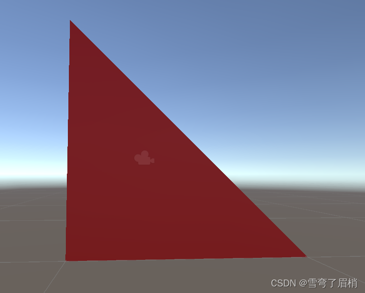 Unity3d Mesh篇（一）— 创建简单三角面