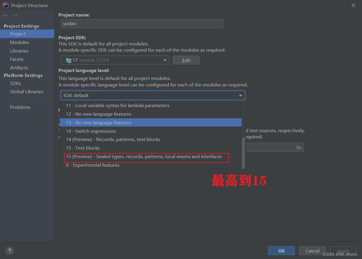 开发工具系类 之 Cannot determine path to ‘tools.jar‘ library for 17 (D