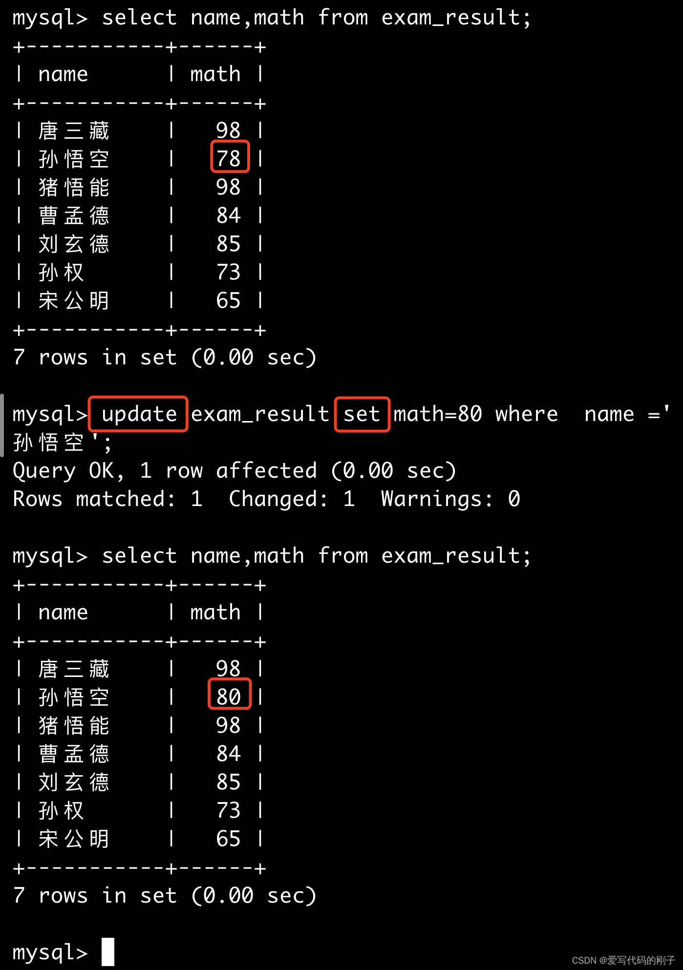 【MySQL】基本查询（2）