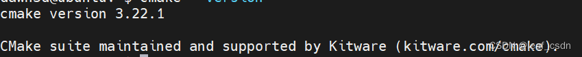 ubuntu20.04安装cmake3.22.1