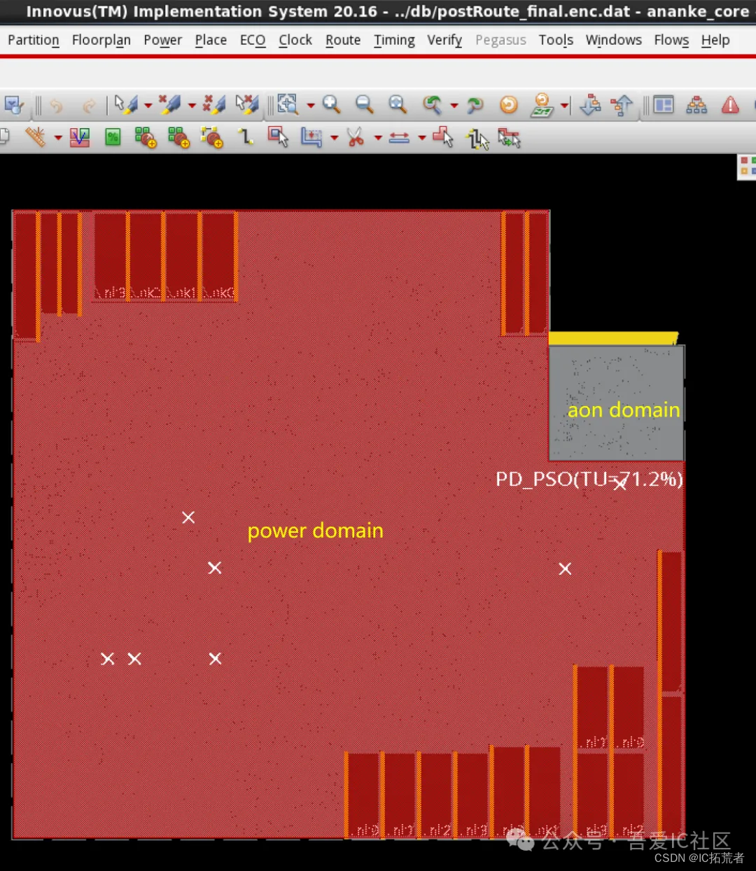 TSMC 12nm  A55 CPU Floorplan