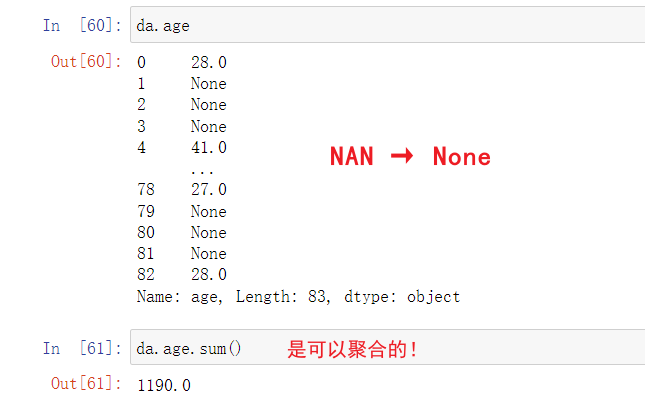 ProgrammingError: nan can not be used with MySQL