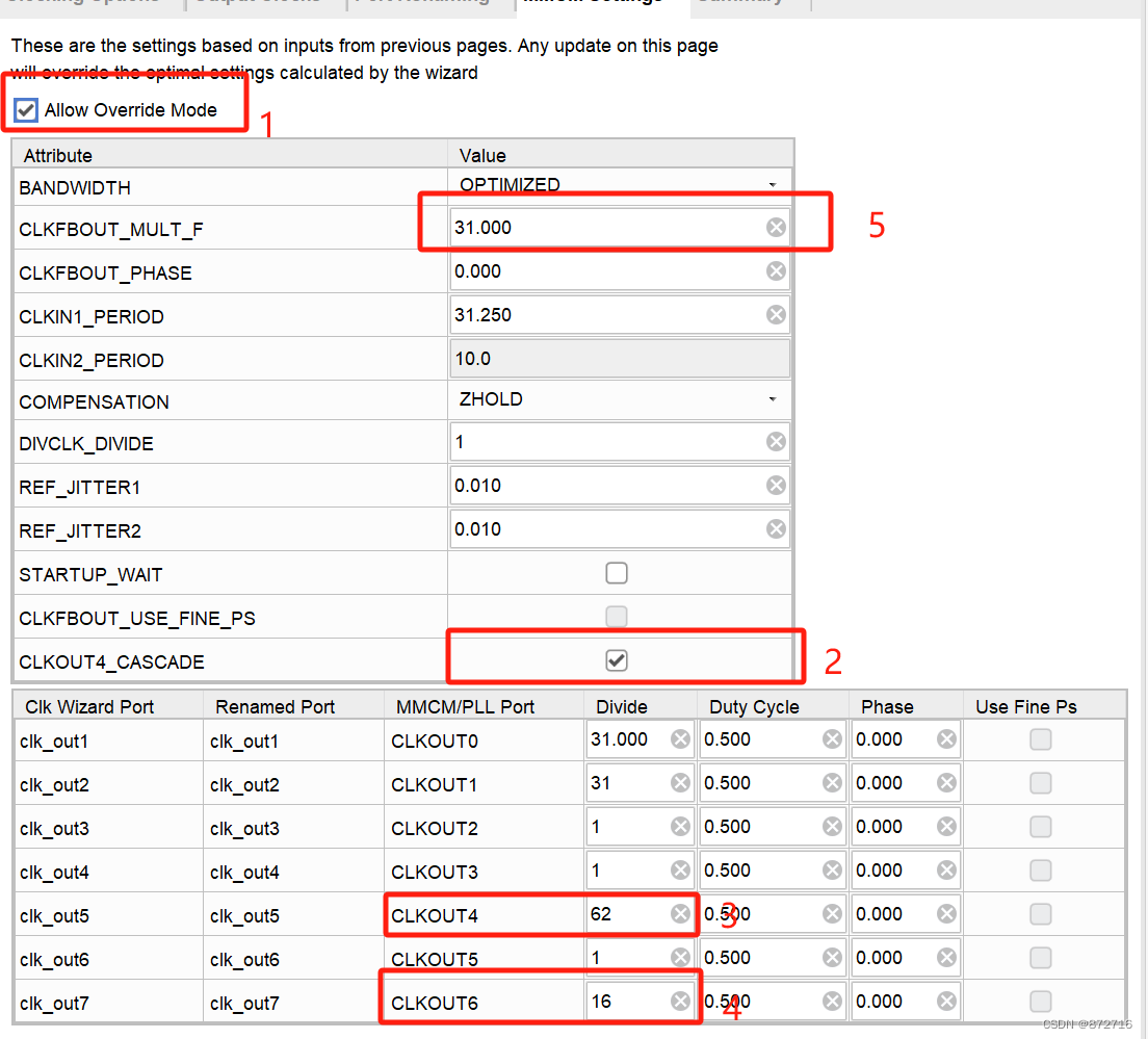 xilinxFPGA clock_wizard IP输出更低频的（1MHz）时钟_xilinx clock wizardCSDN博客