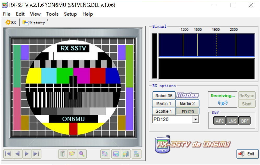 SSTV<span style='color:red;'>音频</span><span style='color:red;'>转</span>图片