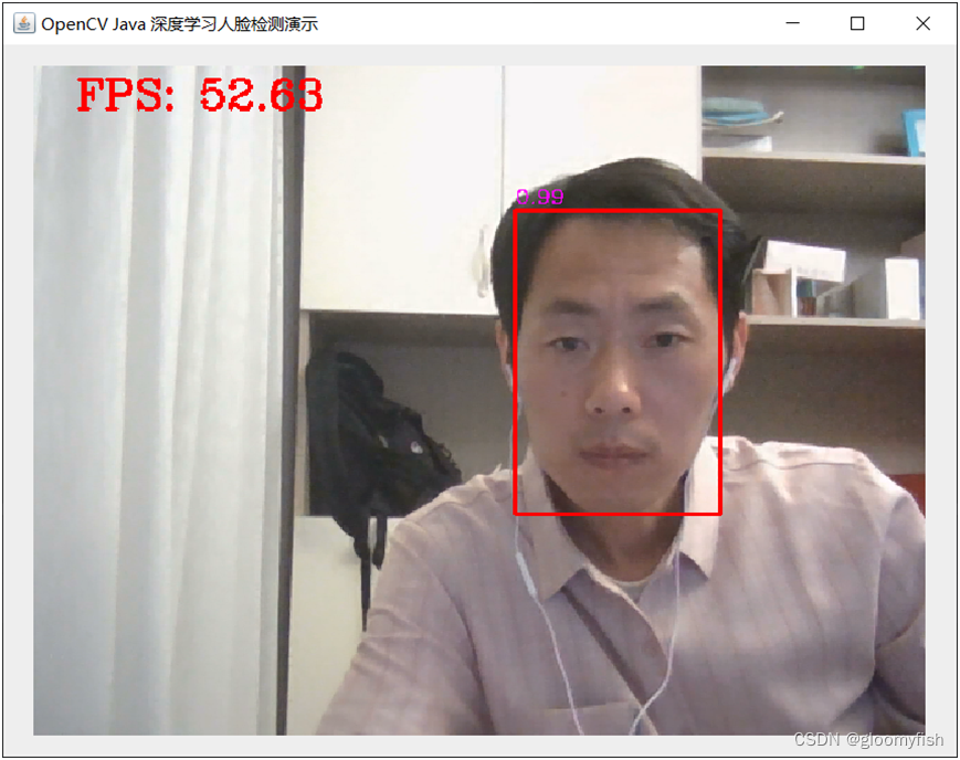 【移花接木】OpenCV4.8 For Java 深度学习 实时人脸检测