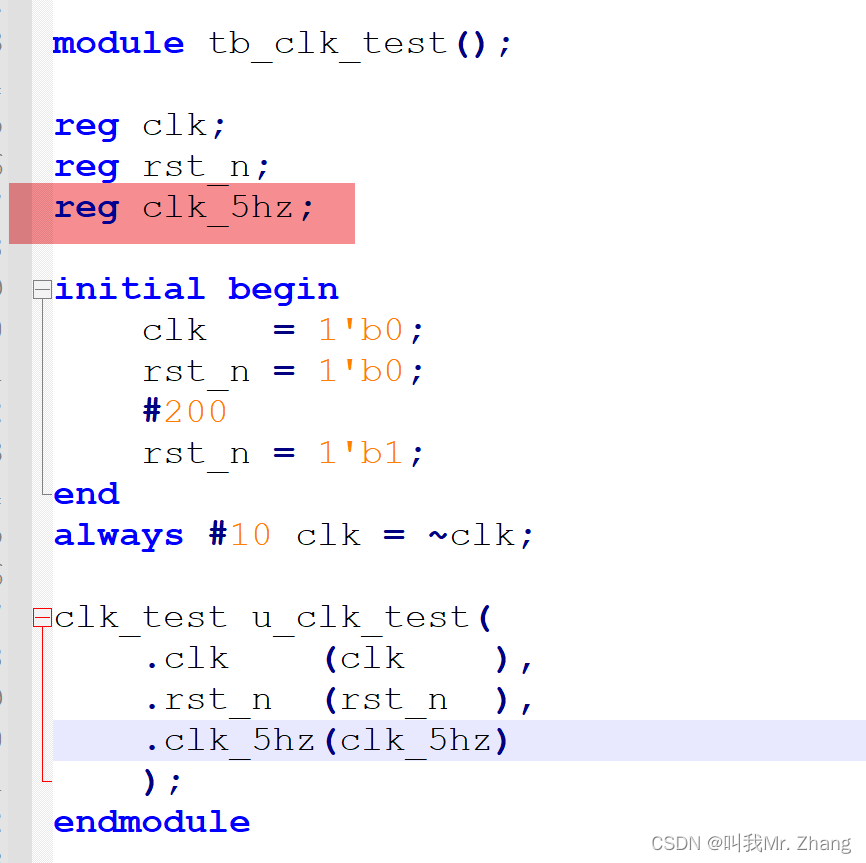 concurrent assignment to a non net 'clk' is not permitted