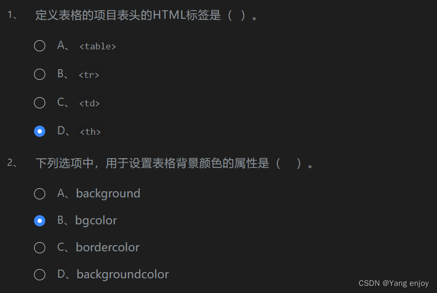 web头歌 html5-表格基本结构_web设置表格所有行的样式-CSDN博客