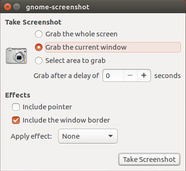 Ubuntu Desktop - Screenshot (截图工具)