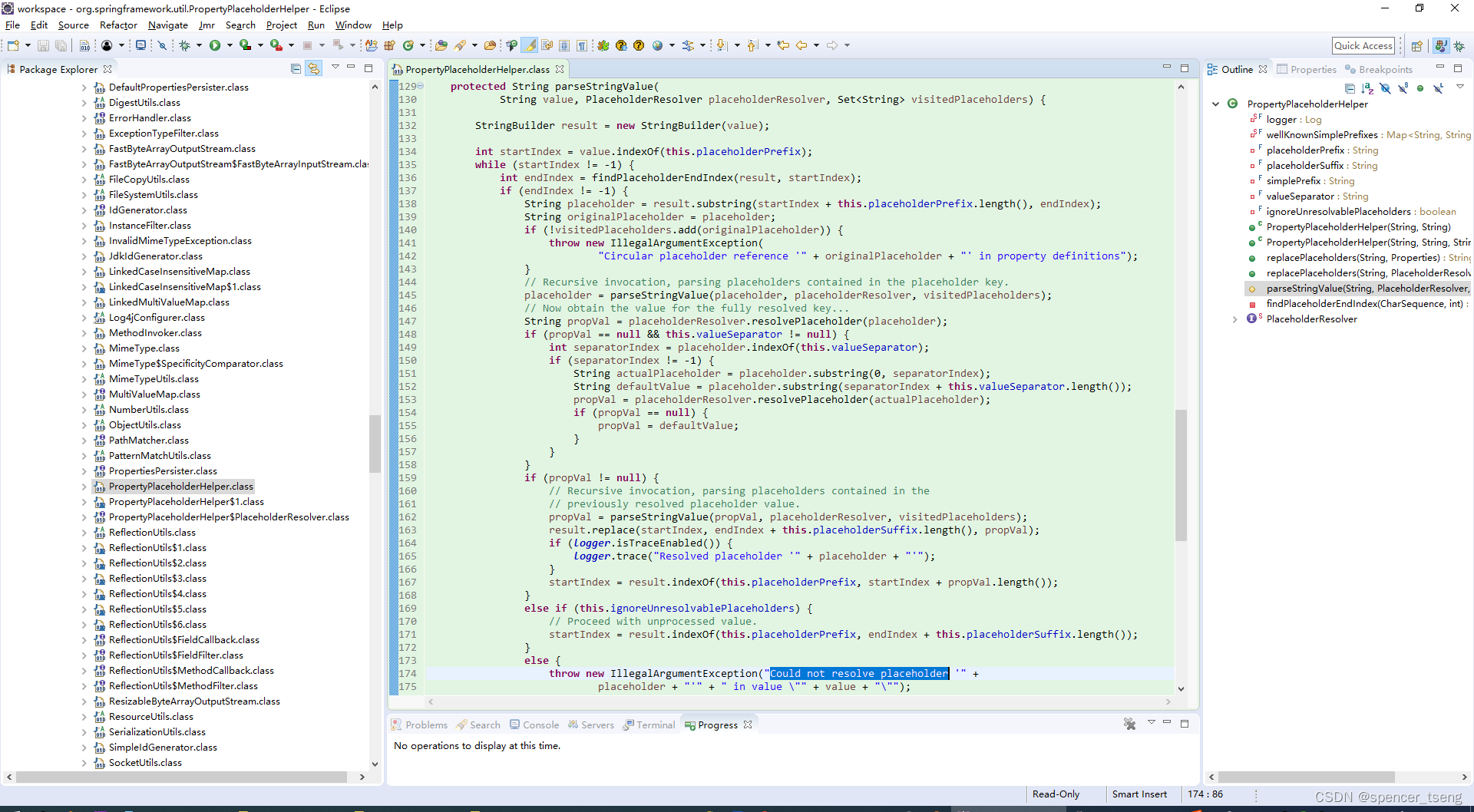 Could not resolve placeholder ‘spring.datasource.druid.initialSize‘ in