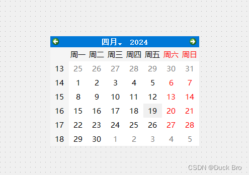 【Qt 学习笔记】Qt<span style='color:red;'>常</span><span style='color:red;'>用</span><span style='color:red;'>控</span><span style='color:red;'>件</span> | 显示类<span style='color:red;'>控</span><span style='color:red;'>件</span> | Calendar Widget的<span style='color:red;'>使用</span><span style='color:red;'>及</span>说明