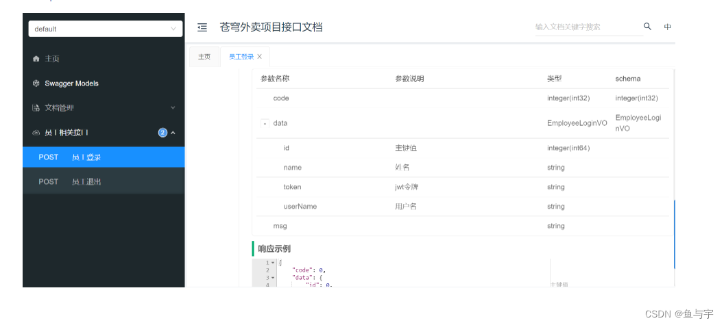 苍穹外卖-day01(SpringBoot+SSM的企业级Java项目实战)