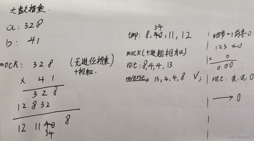 笔试狂刷--Day2(模拟高精度算法)