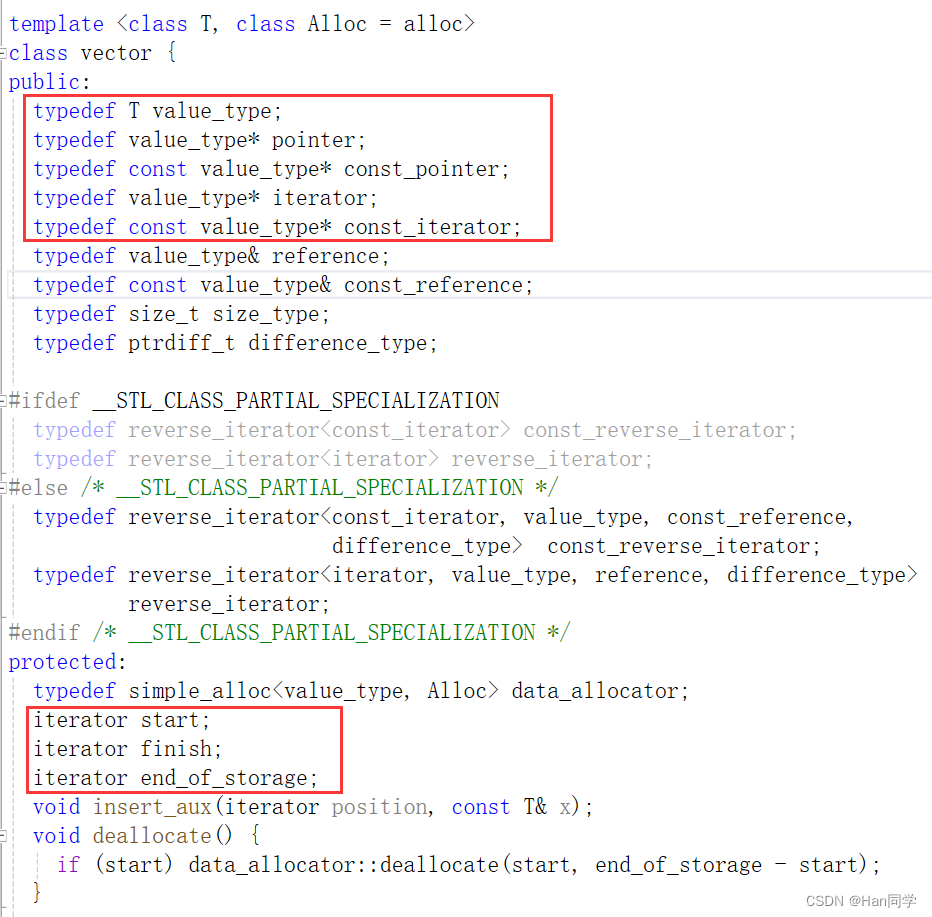 C++ 模拟<span style='color:red;'>实现</span><span style='color:red;'>vector</span>