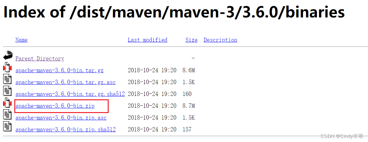 maven3旧版本的下载地址（含新版本）