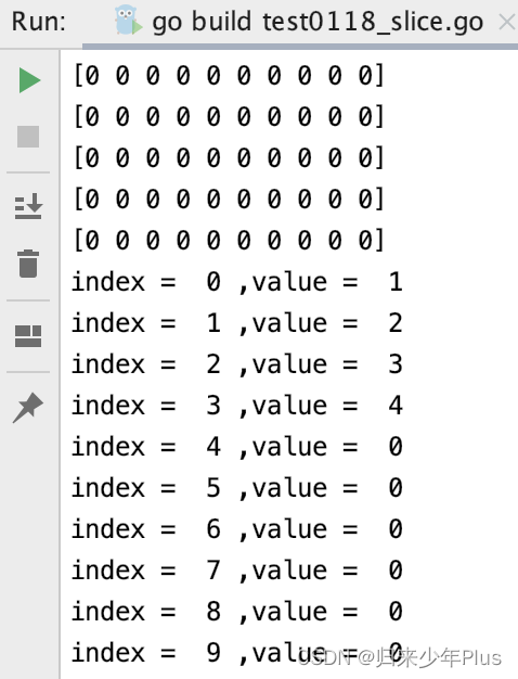 <span style='color:red;'>go</span>语言（<span style='color:red;'>六</span>）----slice