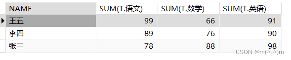 Oracle 多表查询