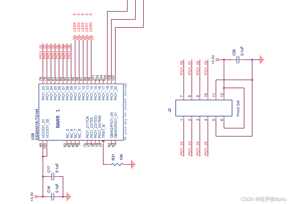 <span style='color:red;'>Verilog</span>实战<span style='color:red;'>学习</span>到RiscV - 4 ： ICEStick 评估板<span style='color:red;'>计数器</span>