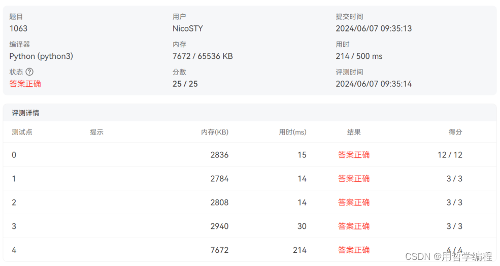 每日一题——Python实现PAT甲级1063 Set Similarity（举一反三+思想解读+逐步优化）