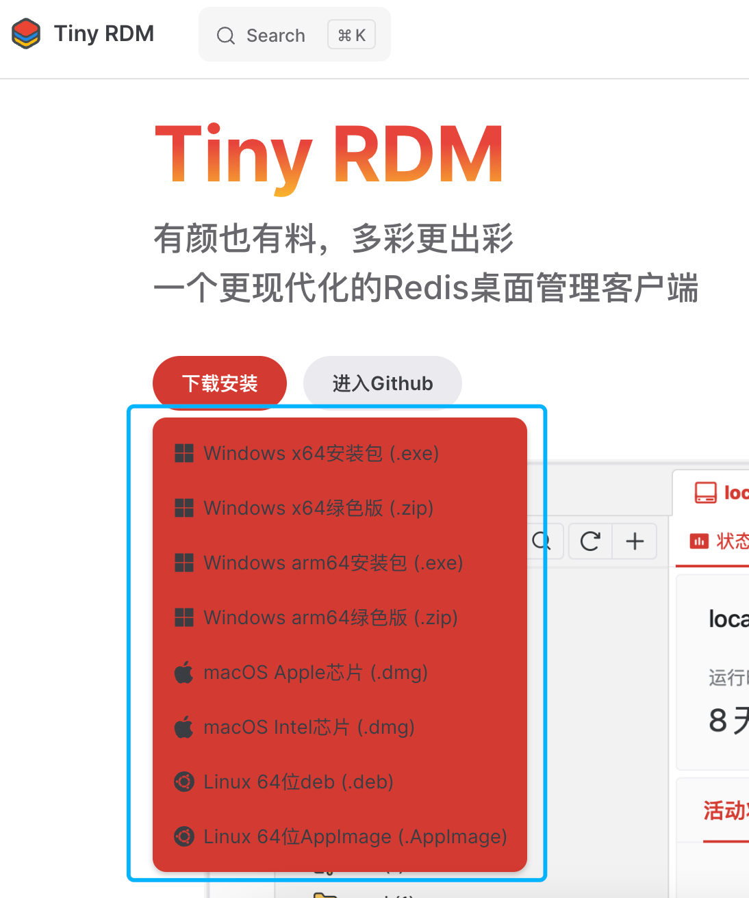 现代化的轻量级Redis桌面客户端Tiny RDM