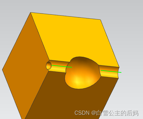 实例：NX二次开发抽取平面以及标准柱面中心线