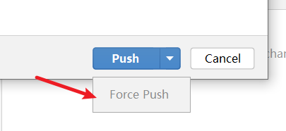 Intellij IDEA--解决git的master分支不能force push的问题