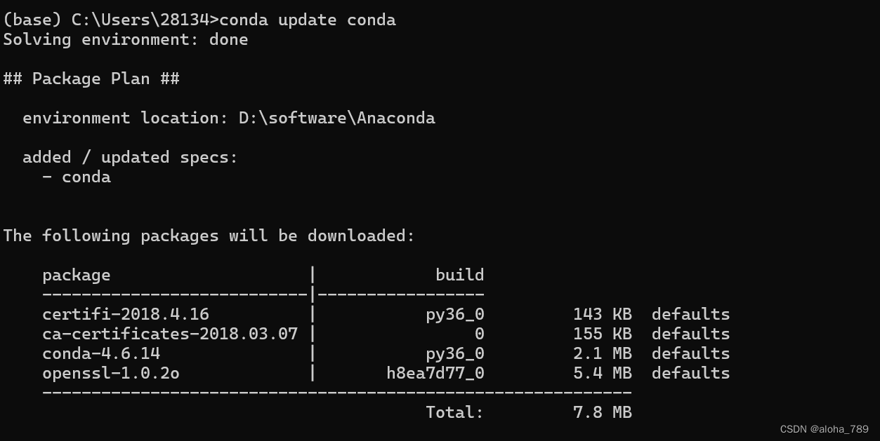 InvalidVersionSpecError: Invalid version spec: =2.7