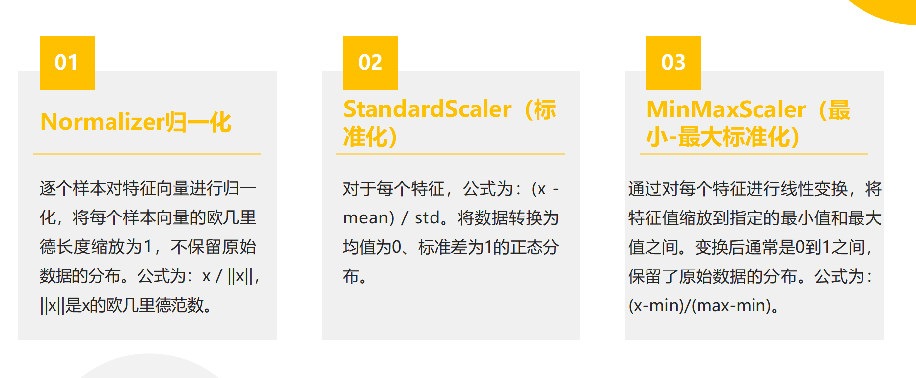 Normalizer（归一化）和MinMaxScaler（最小-最大标准化）的区别详解