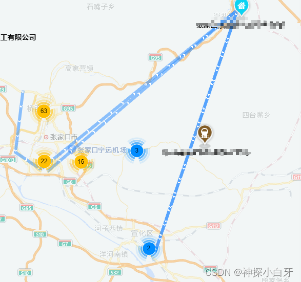 高德.js2.0绘制多条折线(轨迹)及清除所有折线