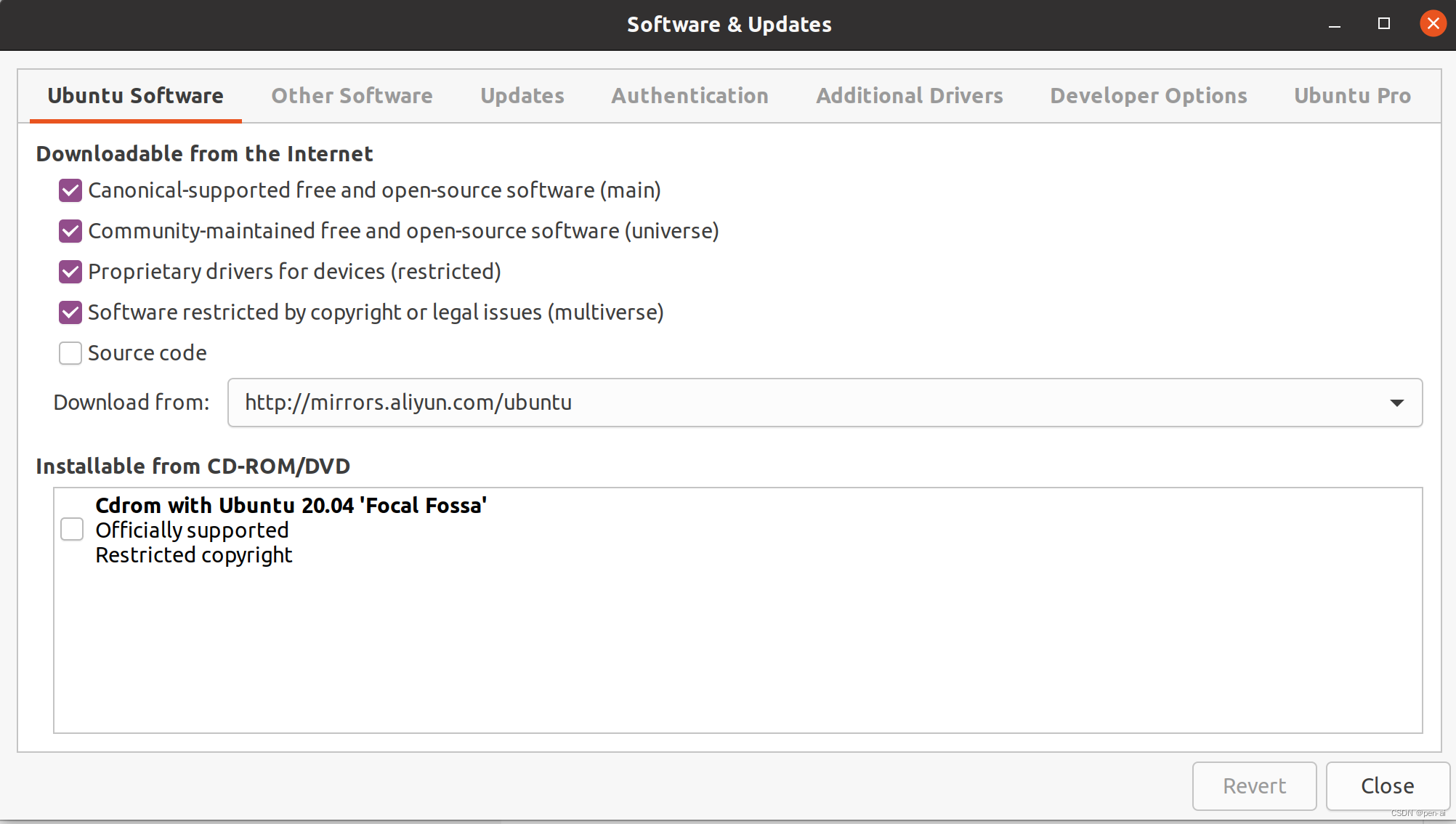 ubuntu 20.04 访问csdn报错 Secure connection failed 解决