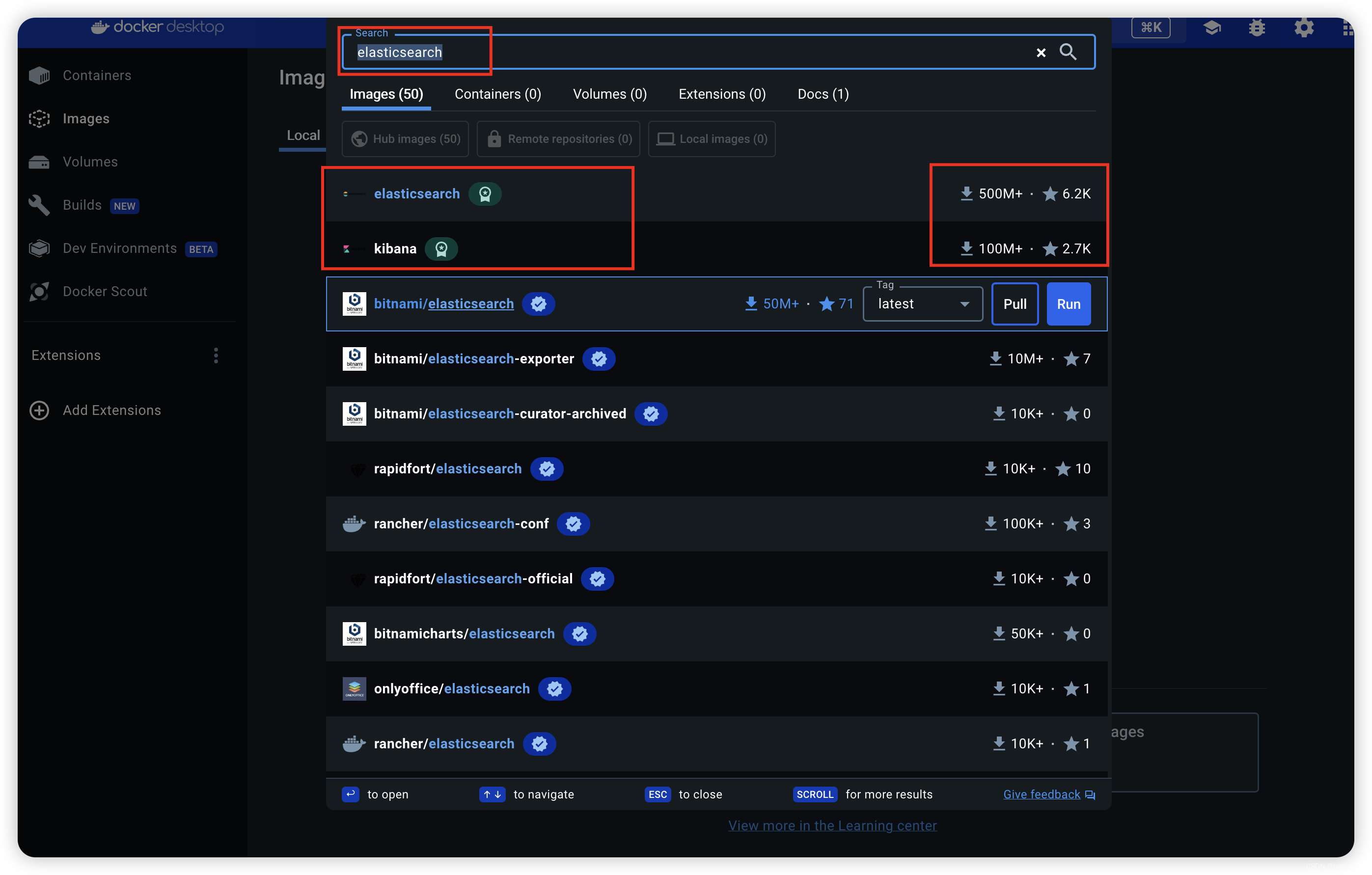 通过docker-desktop拉取镜像