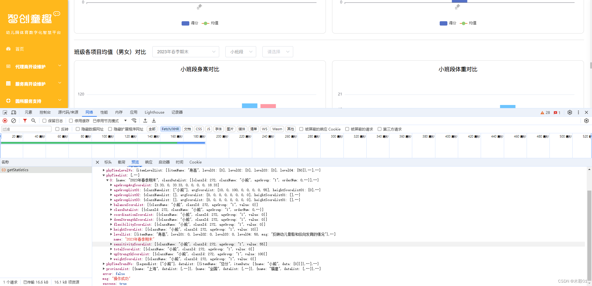 记录vue一个echarts页面 柱状图加平均分横线 双柱状图 横向双柱状图